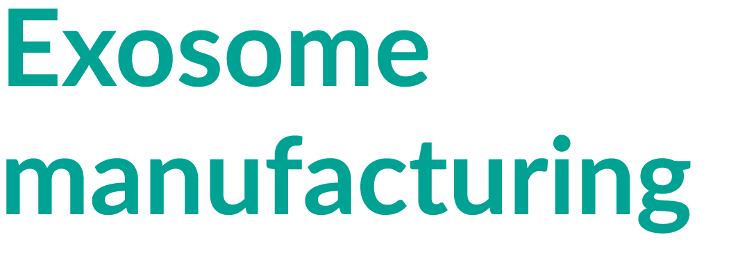 Exosome manufacturing 